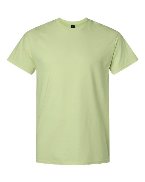 Unisex Light Cotton T-Shirt - Front - B02860362 - Pistachio