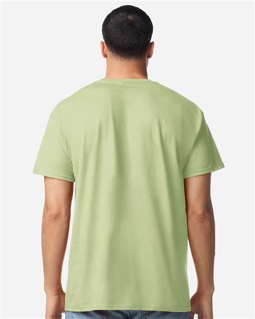 Unisex Light Cotton T-Shirt - OnModelBack - B02860362 - Pistachio