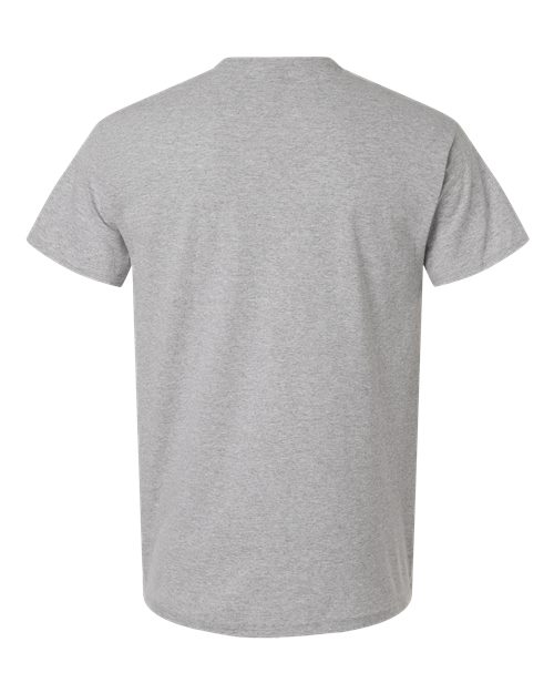 Light Cotton T-Shirt - Back - B02860382 - Sport Grey