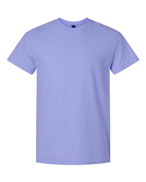 Unisex Light Cotton T-Shirt - Front - B02860412 - Violet