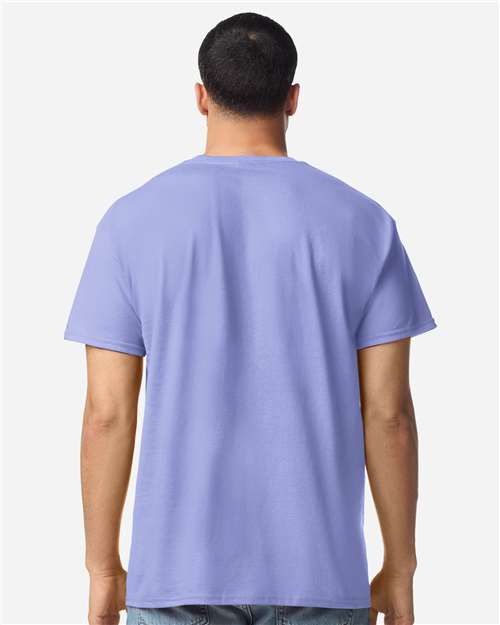 Unisex Light Cotton T-Shirt - OnModelBack - B02860412 - Violet