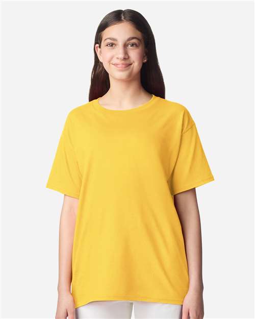 Youth Light Cotton T-Shirt - OnModelFront - B04660122 - Daisy