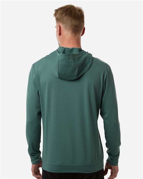 Men's Ultimate365 Elevated Hoodie - OnModelBack - B12253763 - Preloved Teal
