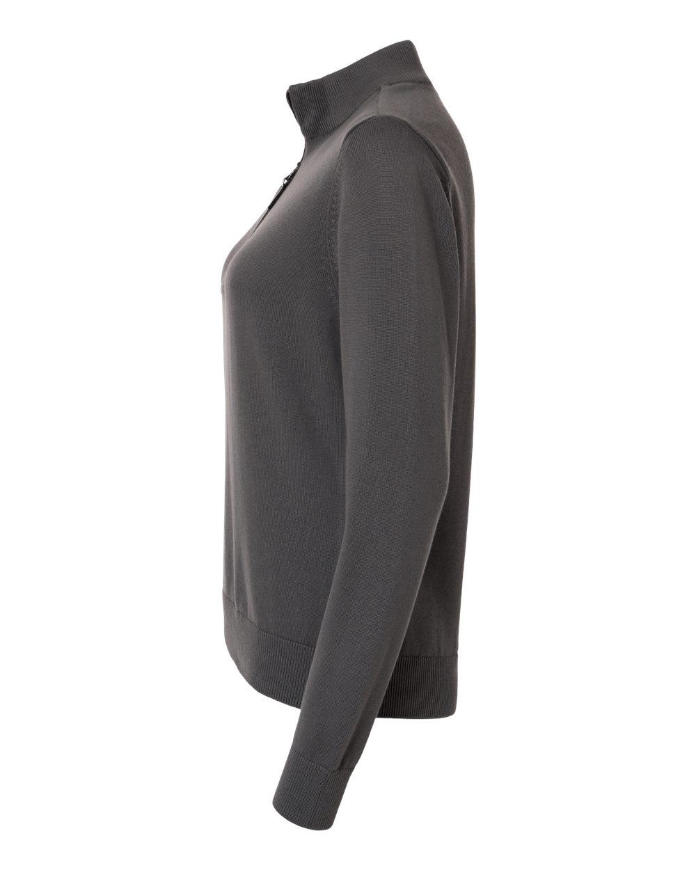 Women's New Classics Quarter-Zip Sweater - DirectSide - B014B2582 - Graphite