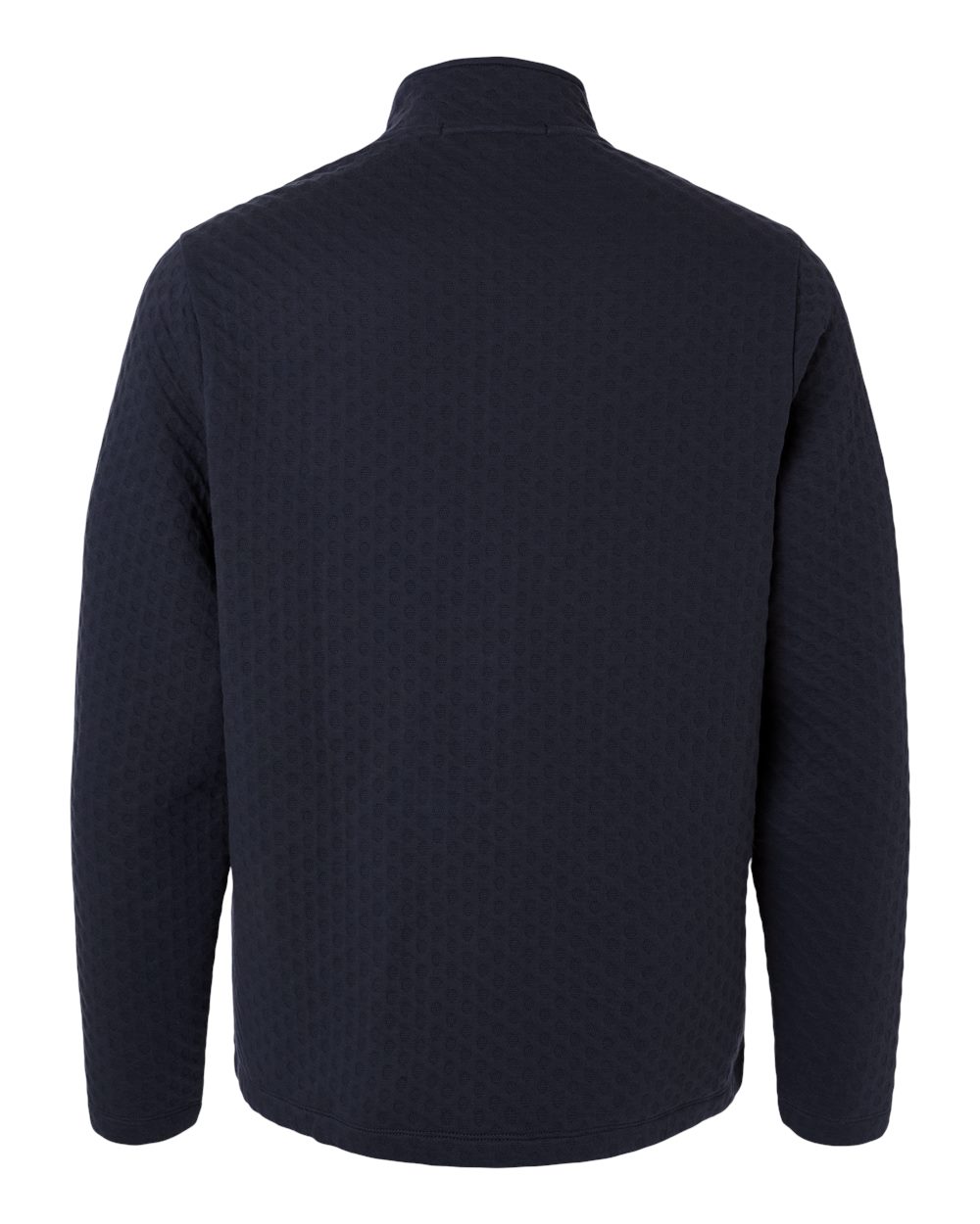 Men's Berkley Textured Full-Zip Jacket - Back - B016B2653 - Navy
