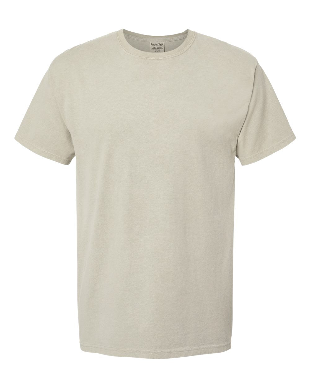 Garment-Dyed T-Shirt - Front - B35100993 - Pebblestone