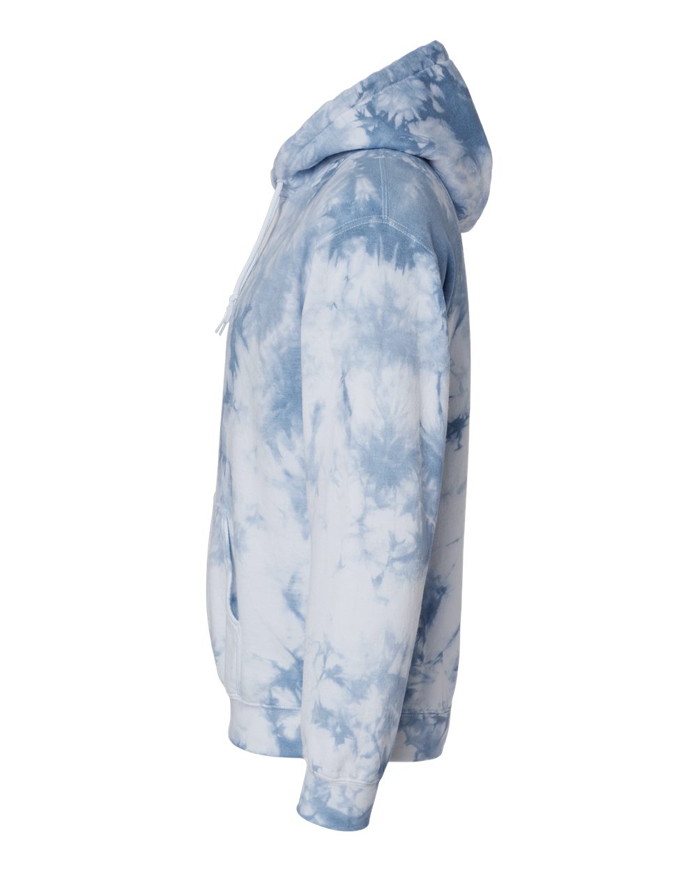 Unisex Crystal Wash Hooded Sweatshirt - DirectSide - B13302253 - Crystal Ice Blue