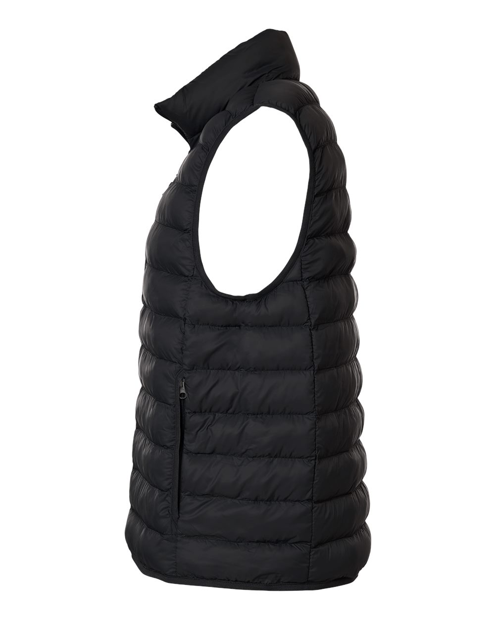 Men's Lightweight Poly-filled Packable Vest - DirectSide - B18852503 - Black