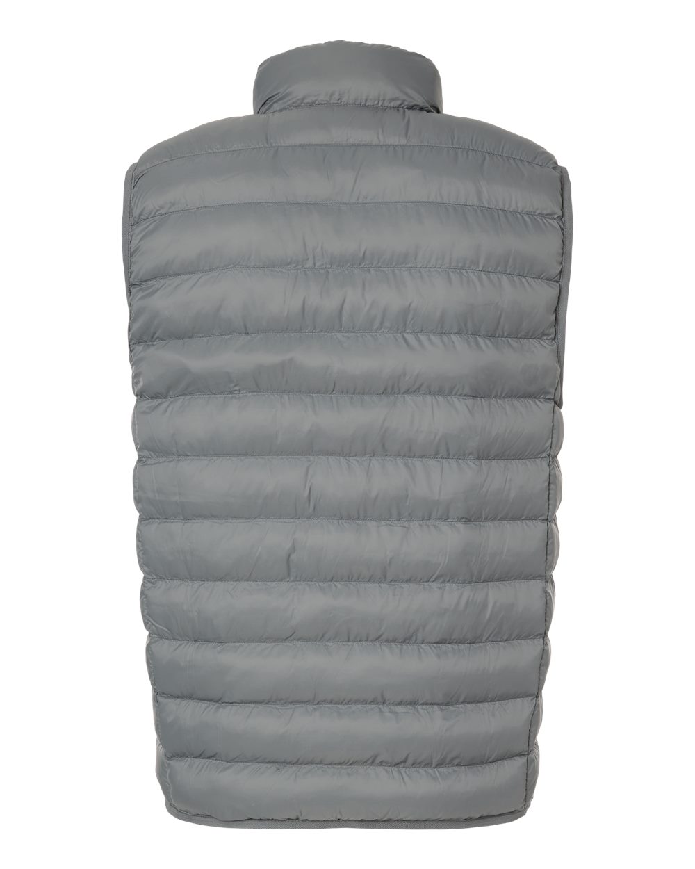 Men's Lightweight Poly-filled Packable Vest - Back - B18852093 - Chelsea Grey