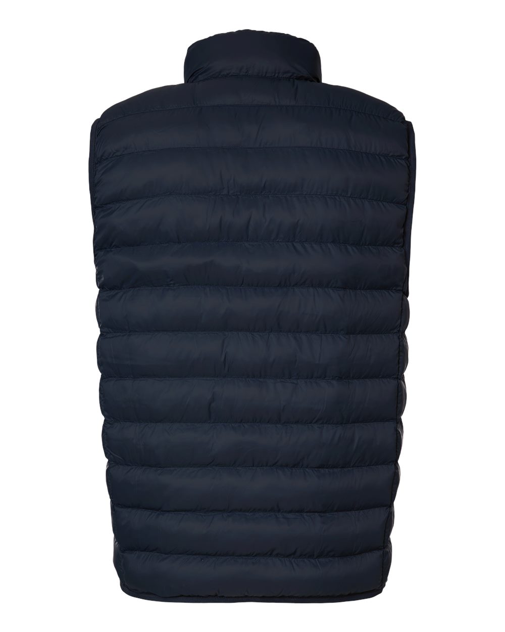 Men's Lightweight Poly-filled Packable Vest - Back - B18852593 - Stormy Night