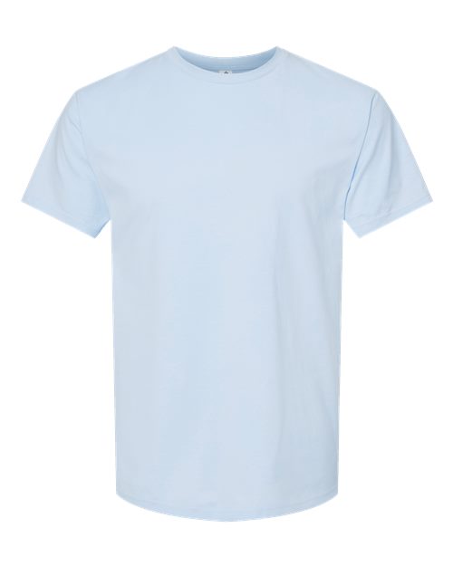 Unisex Heavyweight Jersey T-Shirt - Front - B30959273 - Baby Blue