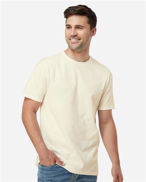 Unisex Heavyweight Jersey T-Shirt - OnModelFront - B30959243 - Natural