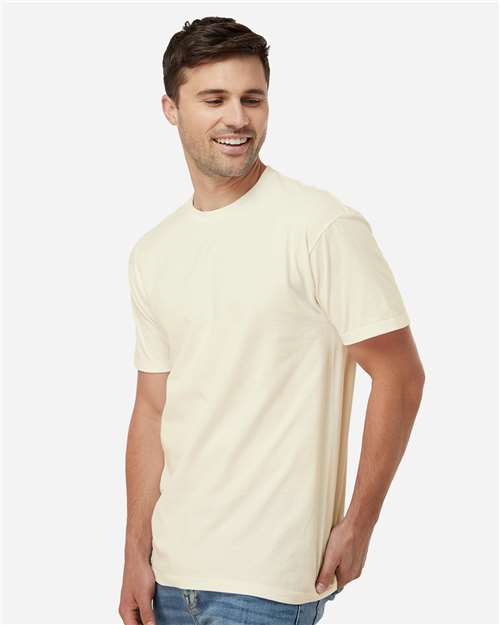 Unisex Heavyweight Jersey T-Shirt - OnModelSide - B30959243 - Natural