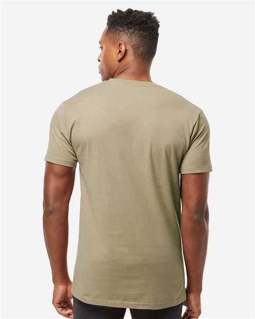 Unisex Heavyweight Jersey T-Shirt - OnModelBack - B30959233 - Sand