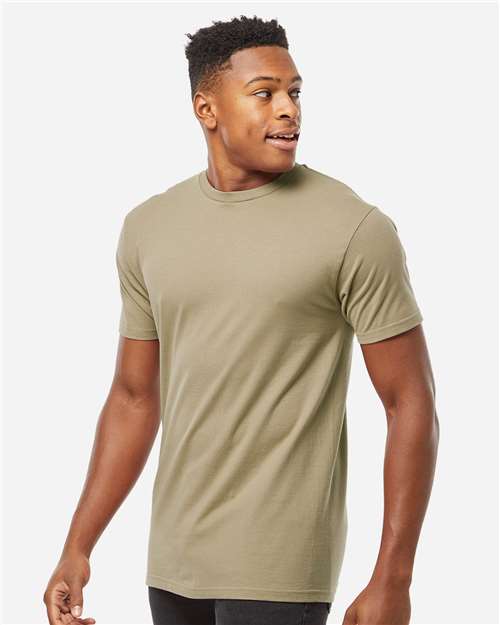 Unisex Heavyweight Jersey T-Shirt - OnModelSide - B30959233 - Sand
