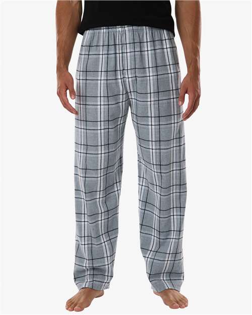 Men's Harley Flannel Pants - OnModelFront - B13203041 - Oxford Carnegie Plaid