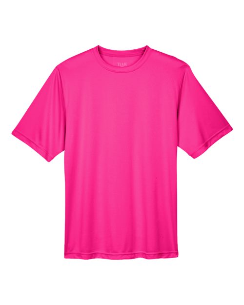 Men's Zone Performance T-Shirt - Front - B671D9302 - Bright Magenta