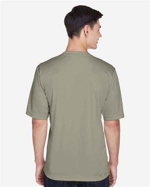 Men's Zone Performance T-Shirt - OnModelBack - B671D9542 - Olive
