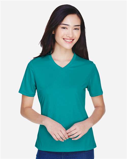 Women's Zone Performance T-Shirt - OnModelFront - B680D9902 - Clear Teal