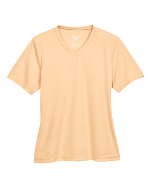 Women's Zone Performance T-Shirt - Front - B680D9642 - Melon