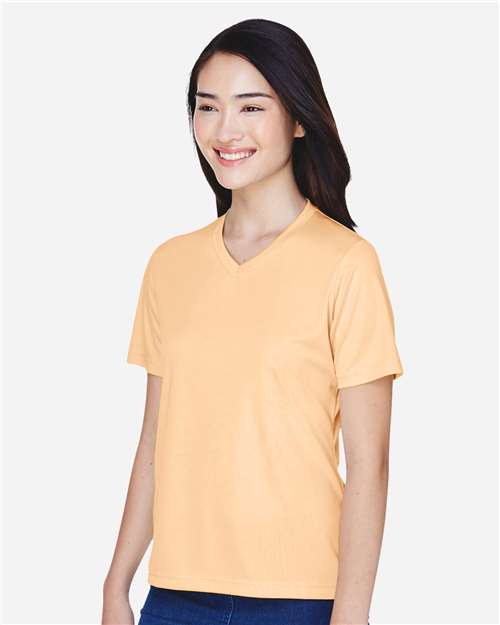 Women's Zone Performance T-Shirt - OnModelSide - B680D9642 - Melon