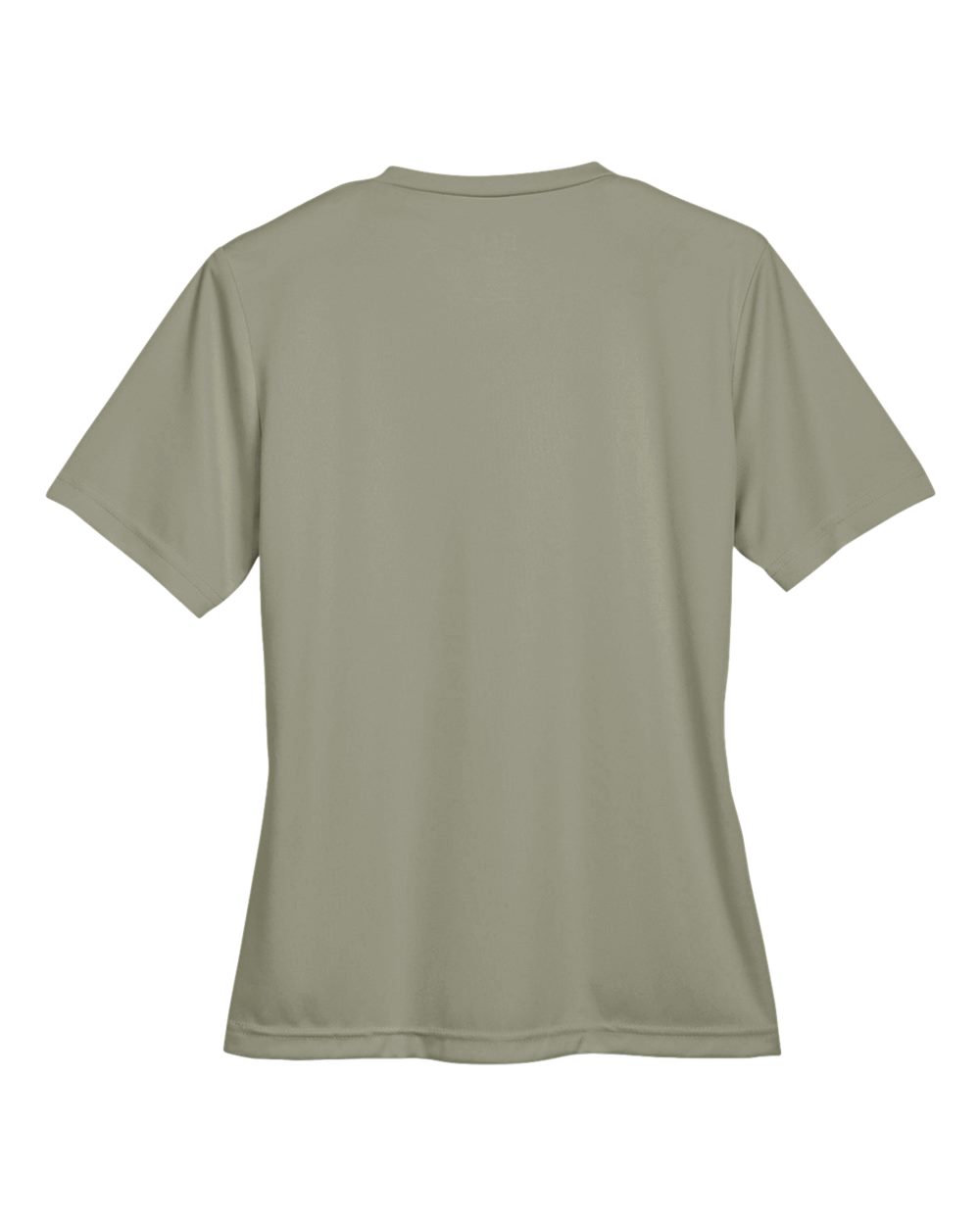 Women's Zone Performance T-Shirt - Back - B680D9542 - Olive