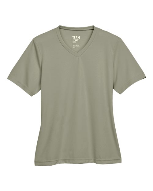 Women's Zone Performance T-Shirt - Front - B680D9542 - Olive