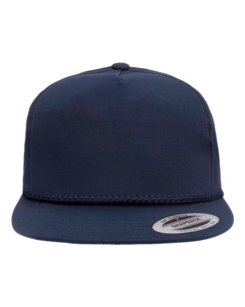 Classic Poplin Golf Cap - Front - B41095650 - Navy