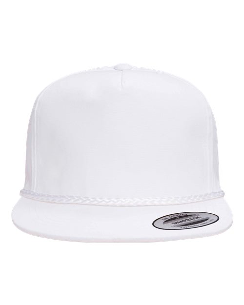 Classic Poplin Golf Cap - Front - B41095000 - White
