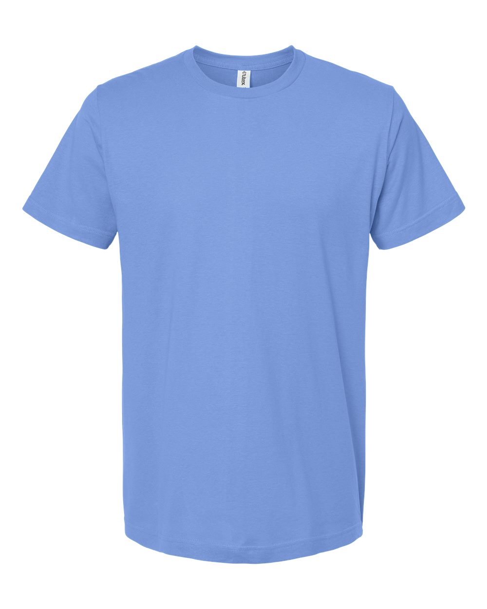 Fine Jersey T-Shirt - Front - B10259022 - Carolina Blue
