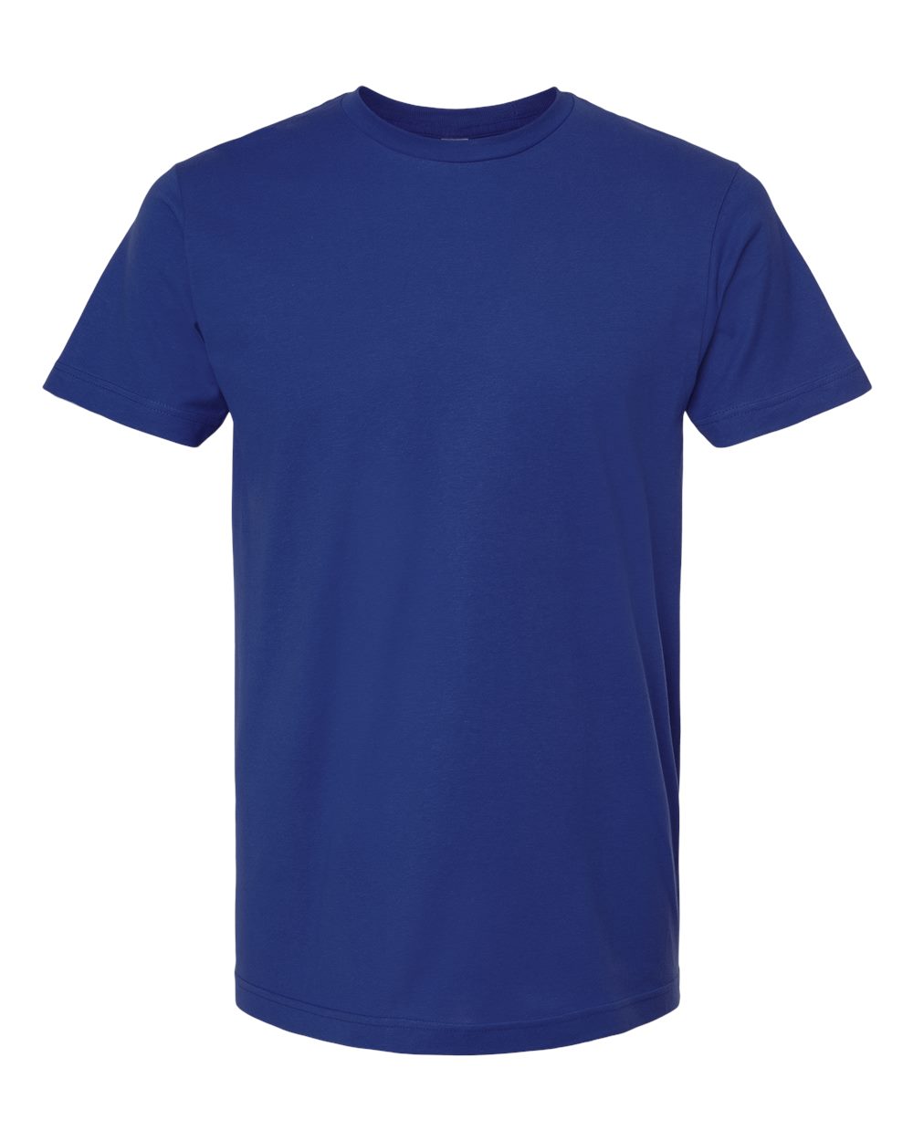 Fine Jersey T-Shirt - Front - B10259622 - Deep Blue