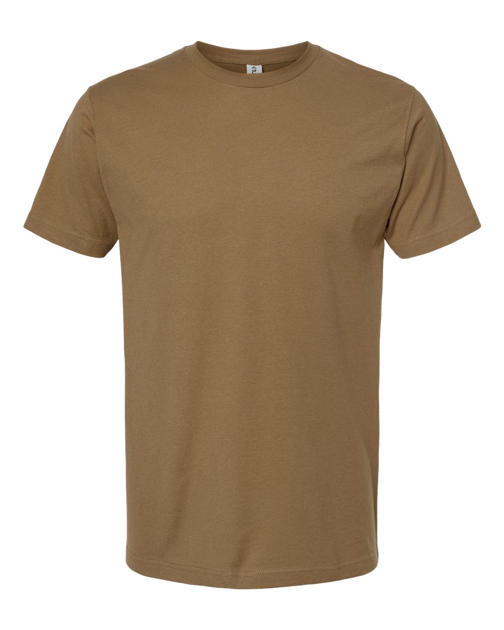 Fine Jersey T-Shirt - Front - B10259522 - Desert Brown