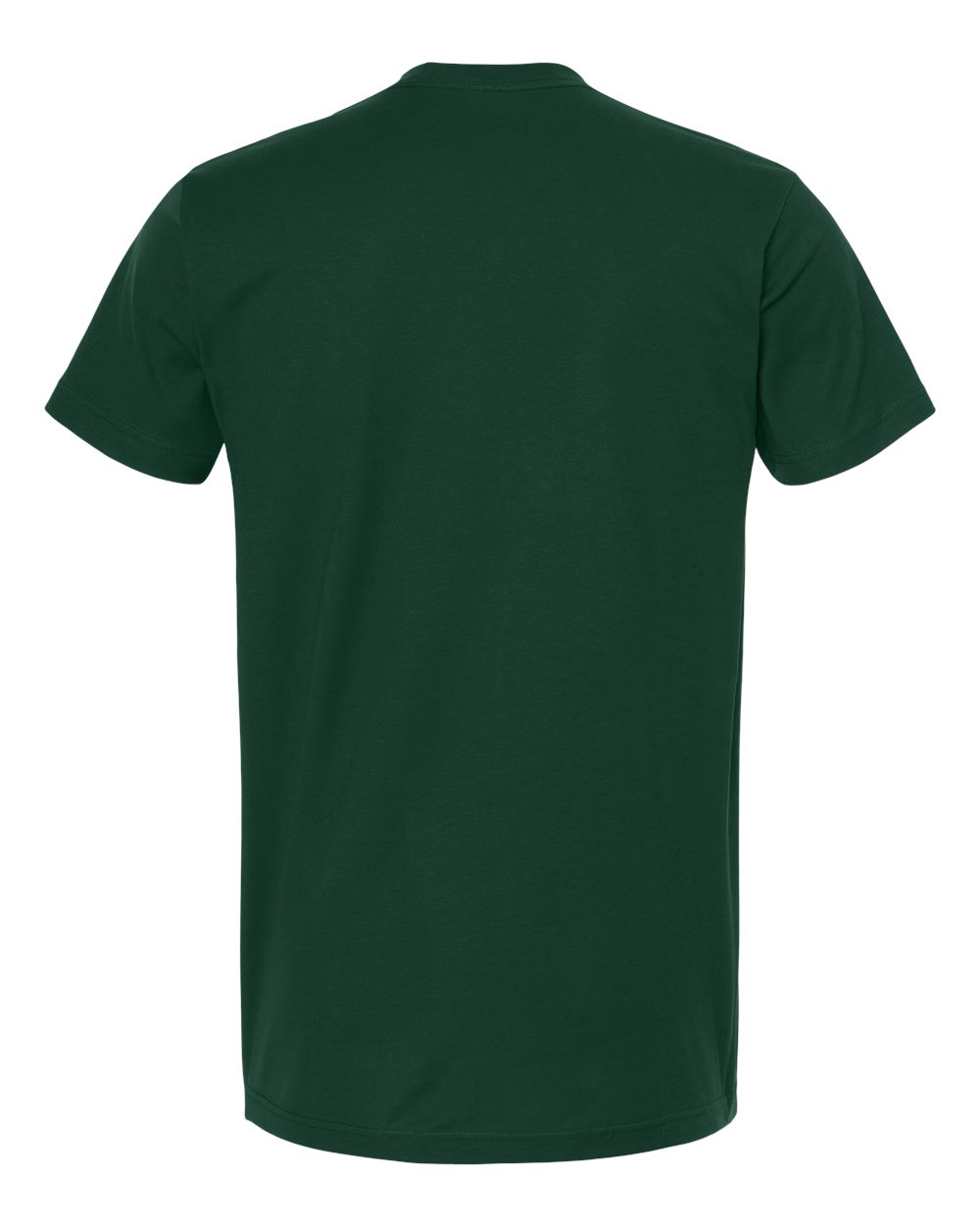 Fine Jersey T-Shirt - Back - B10259562 - Forest Green