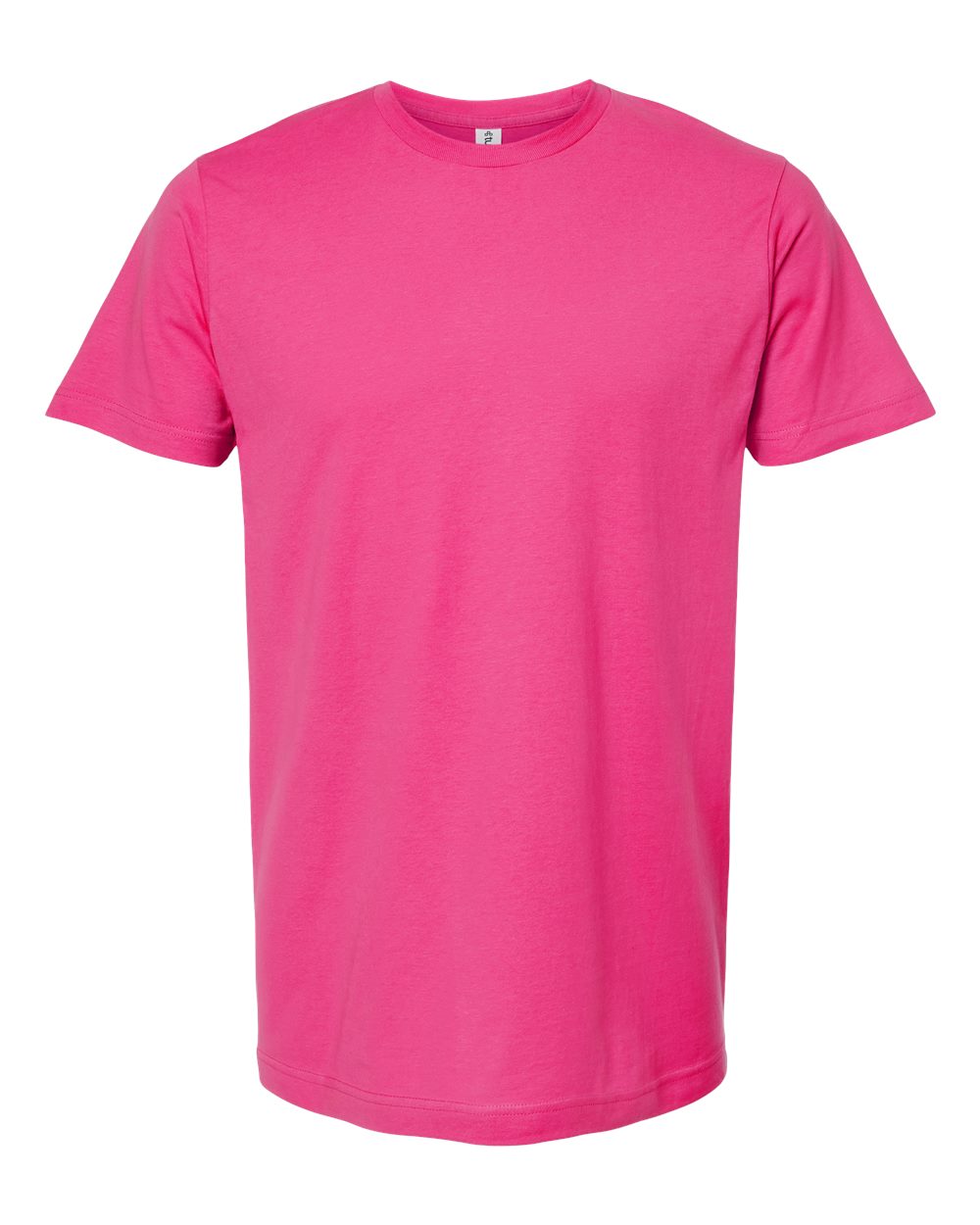 Fine Jersey T-Shirt - Front - B10259612 - Fuchsia