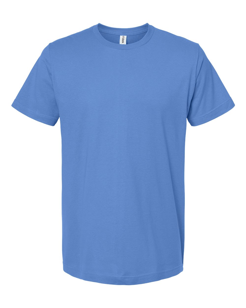 Fine Jersey T-Shirt - Front - B10259462 - Serenity Blue