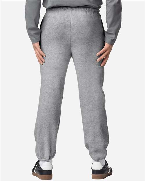 Unisex Heavy Blend™ Pocket Sweatpants - OnModelBack - B04860583 - Sport Grey
