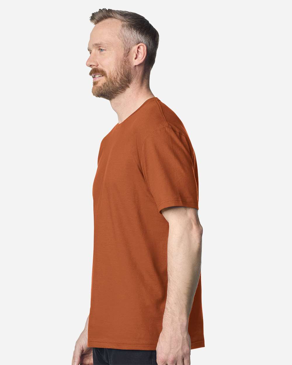 Softstyle® T-Shirt - OnModelSide - B00660353 - Fan Texas Orange