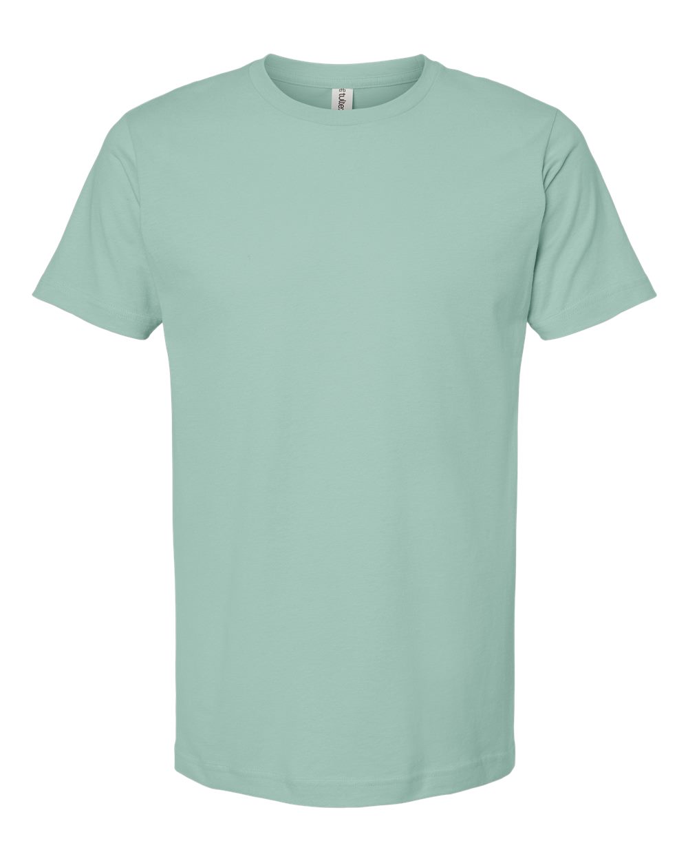 Fine Jersey T-Shirt - Front - B10259082 - Light Sage