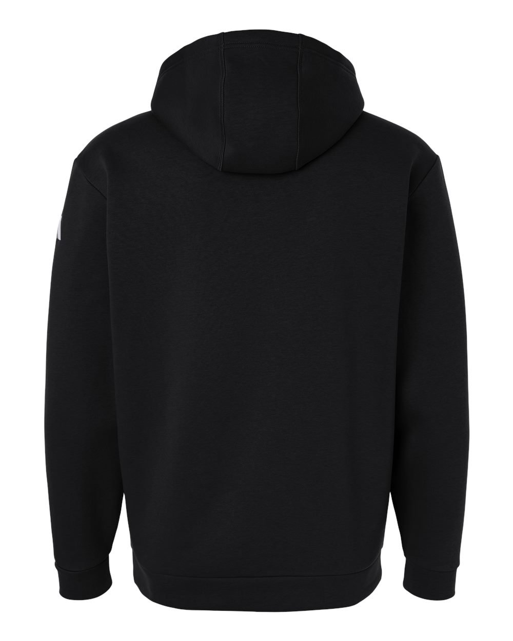 Men's Fleece Hooded Sweatshirt - Back - B029F8503 - Black