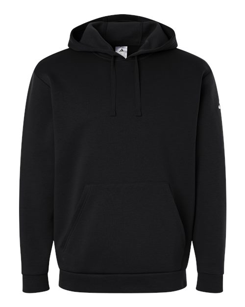 Men's Fleece Hooded Sweatshirt - Front - B029F8503 - Black