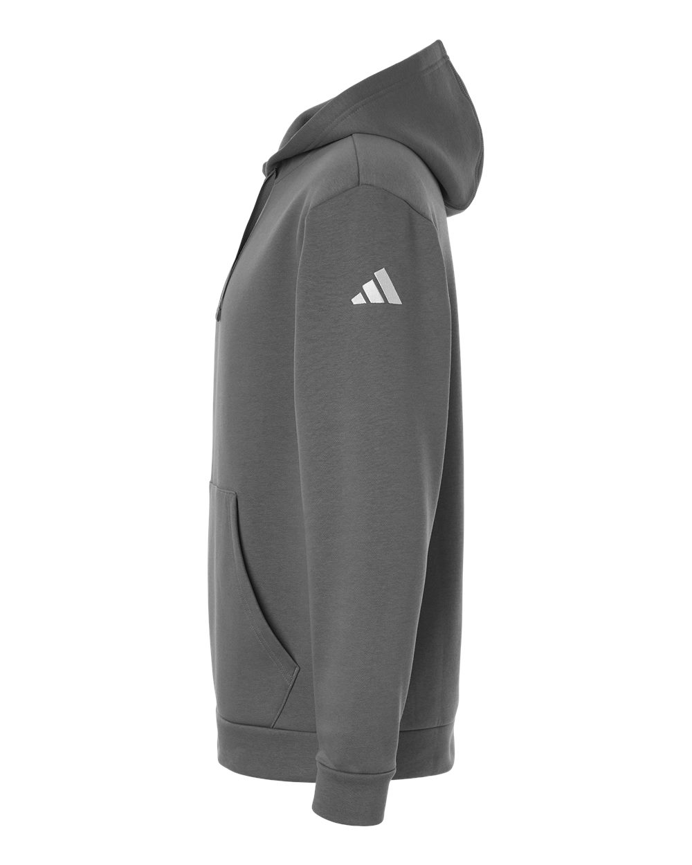 Men's Fleece Hooded Sweatshirt - DirectSide - B029F8593 - Team Grey Four