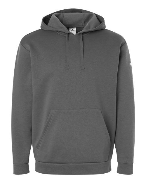 Men's Fleece Hooded Sweatshirt - Front - B029F8593 - Team Grey Four