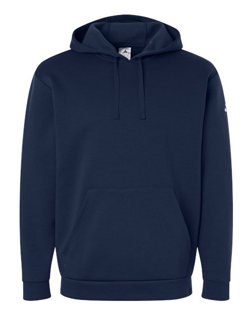 Men's Fleece Hooded Sweatshirt - Front - B029F8653 - Team Navy Blue