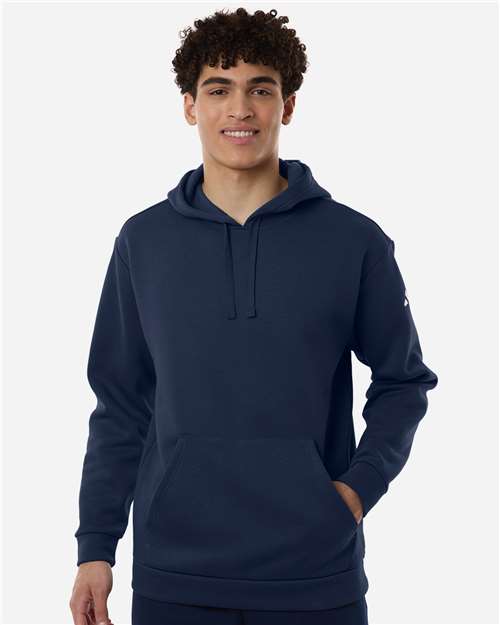 Men's Fleece Hooded Sweatshirt - OnModelFront - B029F8653 - Team Navy Blue