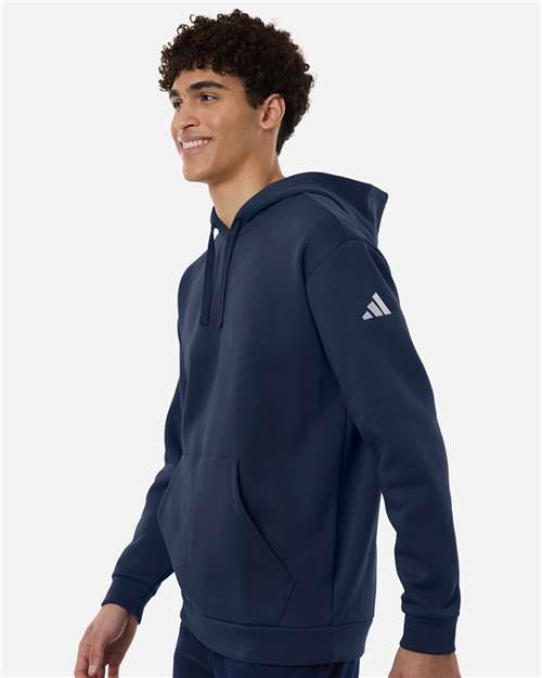Men's Fleece Hooded Sweatshirt - OnModelSide - B029F8653 - Team Navy Blue