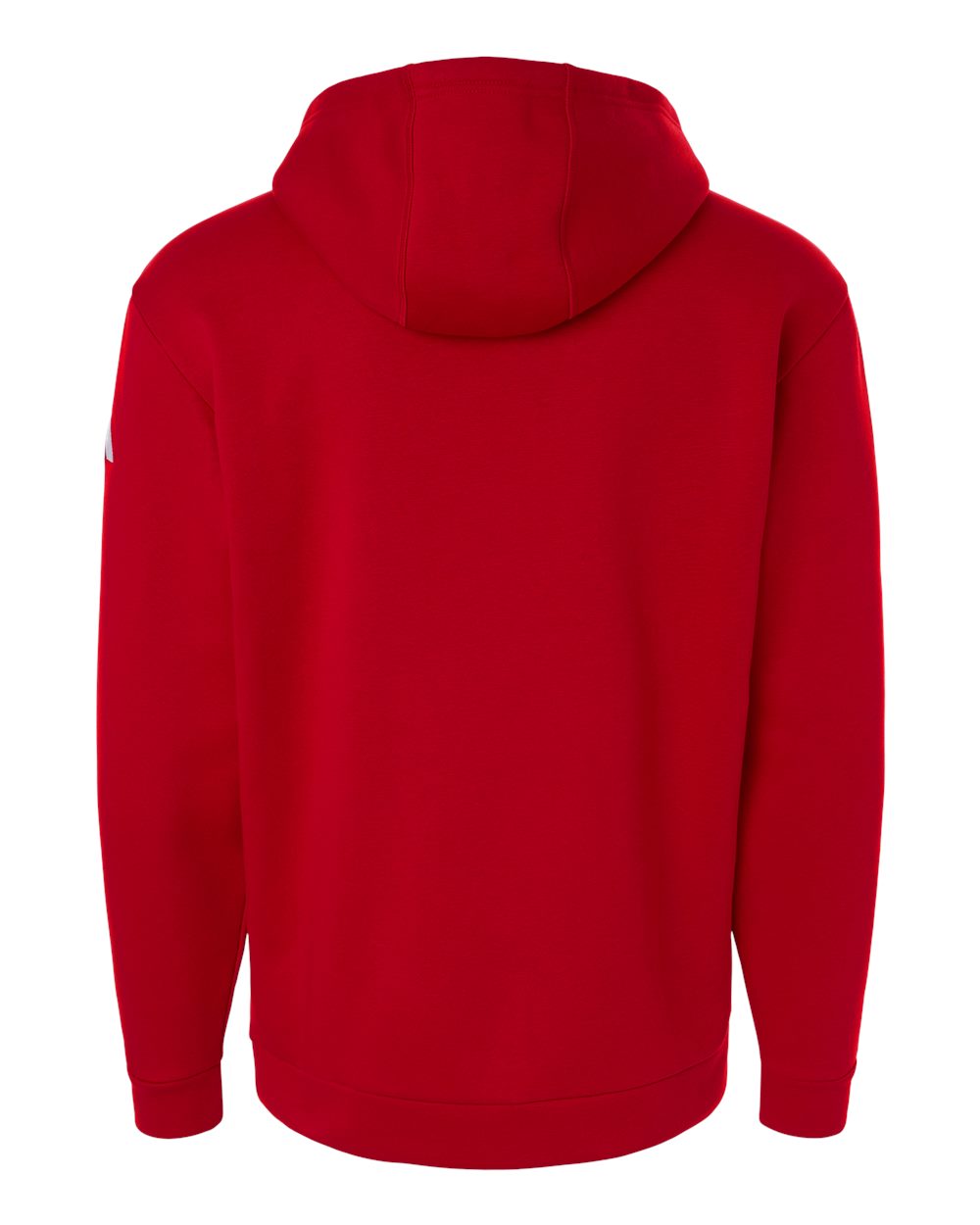 Men's Fleece Hooded Sweatshirt - Back - B029F8703 - Team Power Red