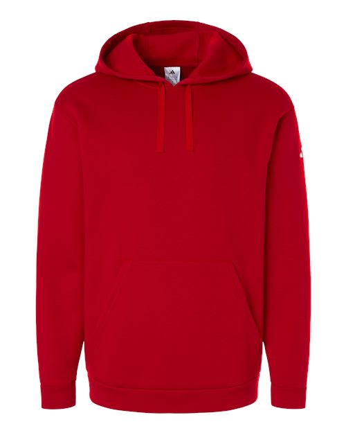 Men's Fleece Hooded Sweatshirt - Front - B029F8703 - Team Power Red