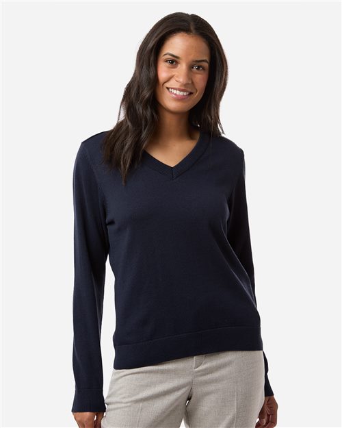 Women's New Classics V-Neck Sweater - styleImage