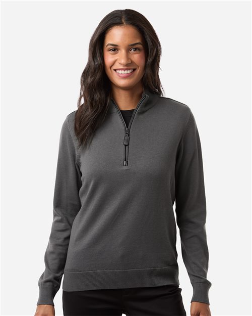 Women's New Classics Quarter-Zip Sweater - styleImage