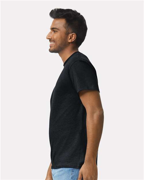 Ultra Cotton® T-Shirt - OnModelSide - B00760503 - Black